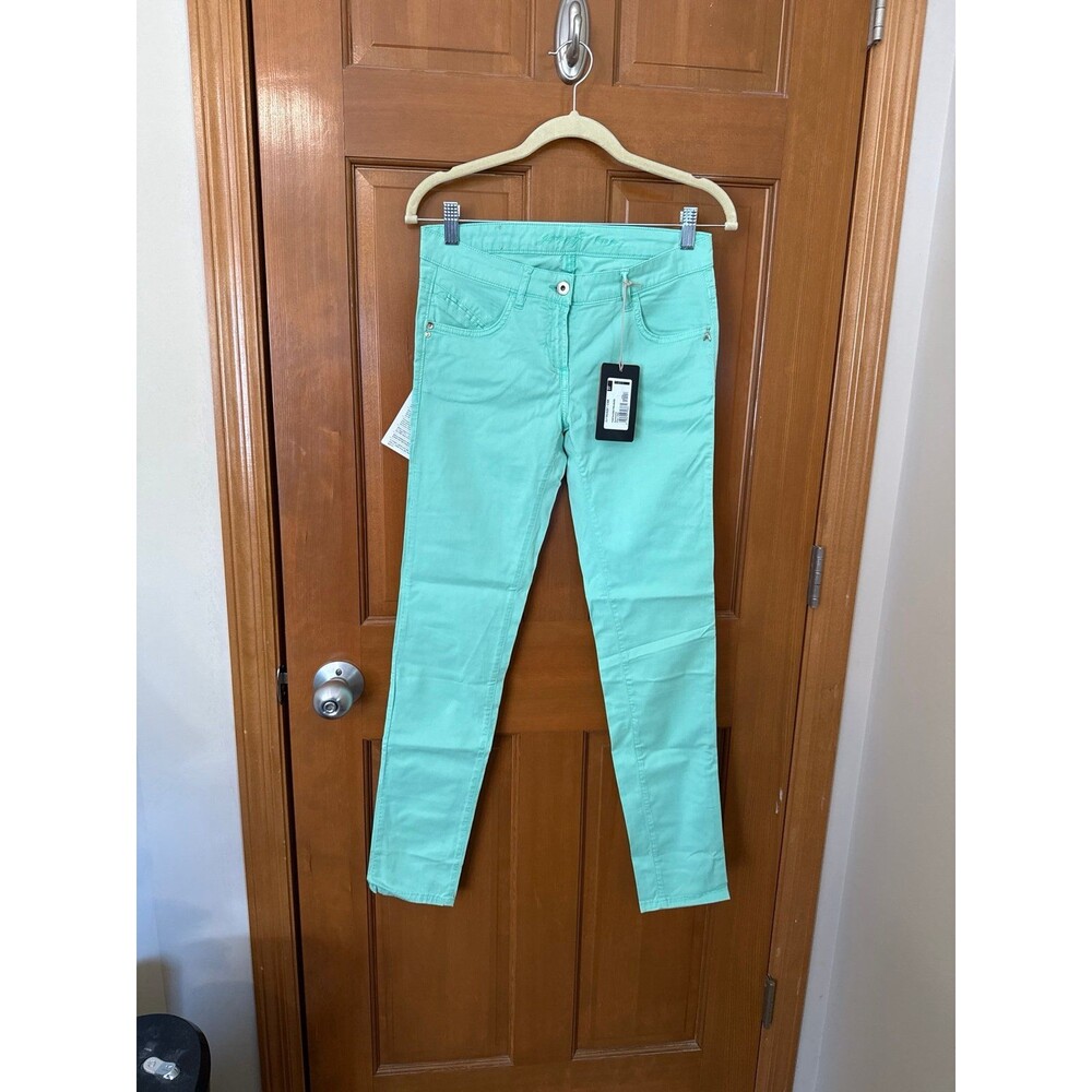 Patrizia Pepe Size 27 Aquamarine Skinny Jeans Jeggings